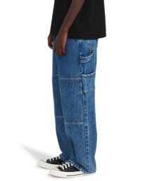 1 Big Carpenter Denim - Pantalon baggy pour Homme Bleu ELYDP00130 Element