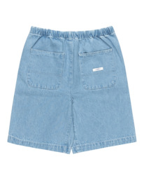 1 Chillin Big 22" - Denim Shorts for Men White ELYDS00103 Element