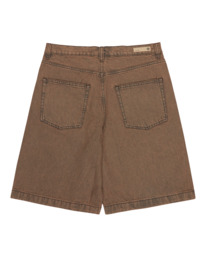 1 5PKT Denim 24.8" - Denim Shorts for Men Brown ELYDS00104 Element