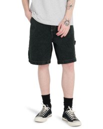 2 Big - Zimmermann-Shorts für Männer Schwarz ELYDS00106 Element