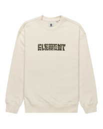 0 Cornell Cipher - Sweater voor Heren White ELYFT00161 Element