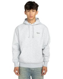 2 Element Co Po - Felpa con cappuccio da Uomo Gray ELYFT00177 Element