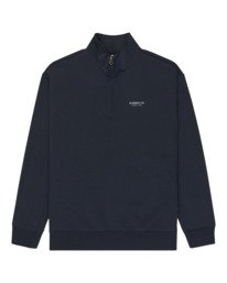 0 Element Co - Felpa con cerniera a un quarto da Uomo Blue ELYFT00178 Element