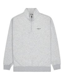 0 Element Co - Felpa con cerniera a un quarto da Uomo Gray ELYFT00178 Element