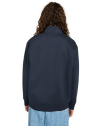 6 Element Co - Felpa con cerniera a un quarto da Uomo Blue ELYFT00178 Element