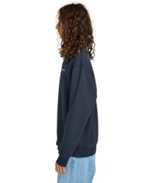 3 Element Co - Felpa con cerniera a un quarto da Uomo Blue ELYFT00178 Element