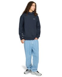 5 Element Co - Felpa con cerniera a un quarto da Uomo Blue ELYFT00178 Element