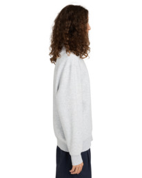 3 Element Co - Felpa con cerniera a un quarto da Uomo Gray ELYFT00178 Element
