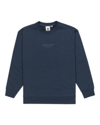 0 Cornell Cipher - Felpa pullover da Uomo Blue ELYFT00190 Element