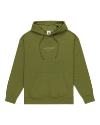 0 Cornell Cipher - Pullover Hoodie for Men Green ELYFT00191 Element