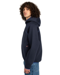 3 Sahtu Rain - Kapuzenpulli mit Reißverschluss für Männer Blau ELYFT00194 Element