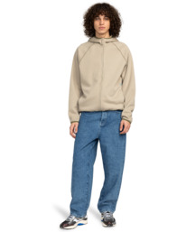 6 Sahtu Rain - Kapuzenpulli mit Reißverschluss für Männer Beige ELYFT00194 Element