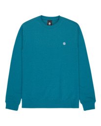 0 Icon Embroidery Cr - Sweatshirt for Men Blue ELYFT00197 Element