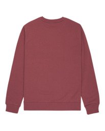 1 Icon Embroidery Cr - Sweatshirt for Men Purple ELYFT00197 Element