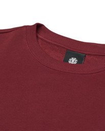 2 Icon Embroidery Cr - Sweatshirt for Men Red ELYFT00197 Element