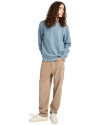 5 Icon Embroidery Cr - Sweatshirt für Männer Blau ELYFT00197 Element