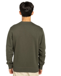6 Icon Embroidery Cr - Sweater voor Heren Brown ELYFT00197 Element
