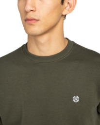 4 Icon Embroidery Cr - Sweater voor Heren Brown ELYFT00197 Element