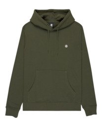 0 Icon Embroidery Po - Sweatshirt com capuz para Homem Marrom ELYFT00198 Element
