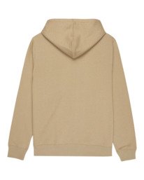 1 Icon Embroidery Po - Sudadera con capucha para hombre Beige ELYFT00198 Element