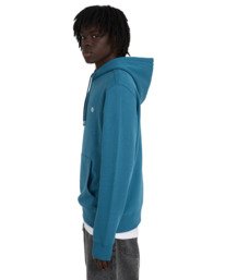 3 Icon Embroidery Po - Sudadera con capucha para hombre Azul ELYFT00198 Element