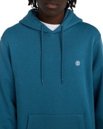 4 Icon Embroidery Po - Sudadera con capucha para hombre Azul ELYFT00198 Element