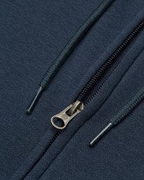 4 Icon Embroidery - Sweatshirt com fecho para homem Azul ELYFT00199 Element