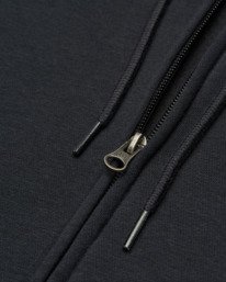 3 Icon Embroidery - Sweatshirt mit Reißverschluss für Männer Blau ELYFT00199 Element