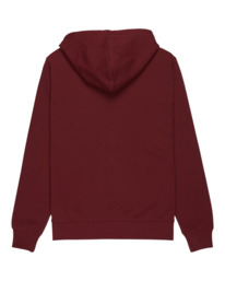 1 Icon Embroidery - Zip Sweatshirt for Men Red ELYFT00199 Element
