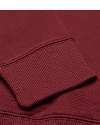 3 Icon Embroidery - Sweatshirt mit Reißverschluss für Männer Rot ELYFT00199 Element