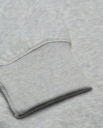 3 Icon Embroidery - Sweater met rits voor Heren Gray ELYFT00199 Element
