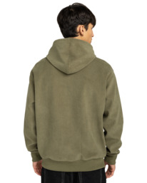 6 Serif Corduroy Po - Sudadera con capucha para hombre Verde ELYFT00201 Element
