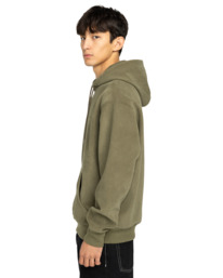 3 Serif Corduroy Po - Sudadera con capucha para hombre Verde ELYFT00201 Element