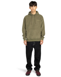 5 Serif Corduroy Po - Sudadera con capucha para hombre Verde ELYFT00201 Element