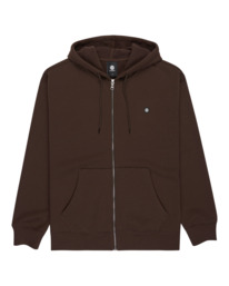 0 Icon Rain - Sweat zippé pour Homme Marron ELYFT00204 Element