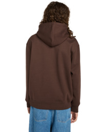 7 Icon Rain - Sweat zippé pour Homme Marron ELYFT00204 Element