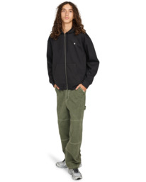 5 Icon Rain - Sweat zippé pour Homme Bleu ELYFT00204 Element