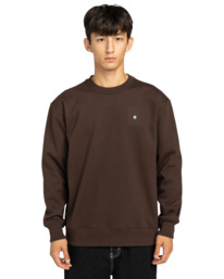 2 Icon Rain Cr - Sudadera para hombre Marron ELYFT00205 Element