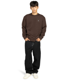5 Icon Rain Cr - Sudadera para hombre Marron ELYFT00205 Element