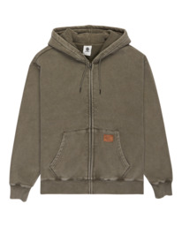 element, Cargo - Felpa con cerniera da Uomo, FOREST NIGHT (csn0) 0 Cargo - Felpa con cerniera da Uomo Brown ELYFT00206 Element