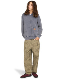 element, Cargo - Felpa con cerniera da Uomo, ECLIPSE NAVY (ecn) 6 Cargo - Felpa con cerniera da Uomo Blue ELYFT00206 Element
