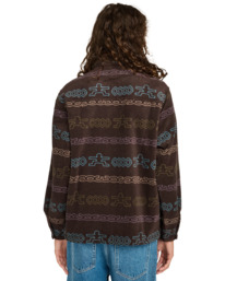 8 Polar - Camisa polar amplia para hombre Marron ELYFT00212 Element