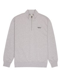 0 Element Co - Half-Zip Sweatshirt for Men Grey ELYFT00216 Element