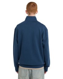 6 Element Co - Half-Zip Sweatshirt for Men Blue ELYFT00216 Element