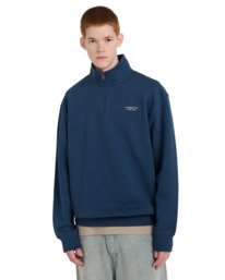 2 Element Co - Half-Zip Sweatshirt for Men Blue ELYFT00216 Element