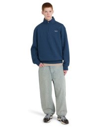 5 Element Co - Half-Zip Sweatshirt for Men Blue ELYFT00216 Element