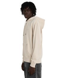 3 Lowcase - Kapuzenpulli mit Rei&szlig;verschluss f&uuml;r M&auml;nner Beige ELYFT00219 Element