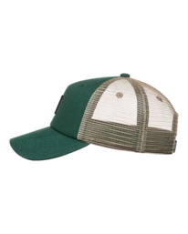 3 Icon Mesh - Casquette trucker pour Homme Vert ELYHA00137 Element