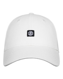 1 Fluky - Cappellino Strapback da Uomo White ELYHA00138 Element