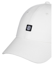 3 Fluky - Gorra con cincha posterior de ajuste para Hombre Blanco ELYHA00138 Element